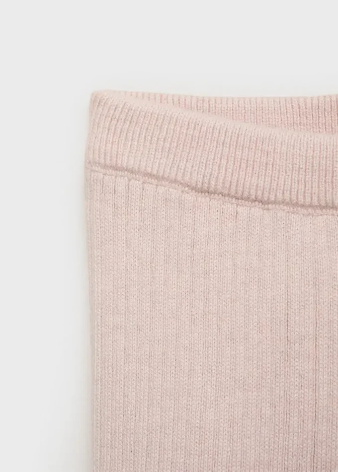 Žebrované pletené legíny Žebrované pletené legíny