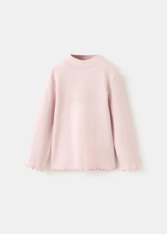 Žebrované tričko s dlouhým rukávem Žebrované tričko s dlouhým rukávem