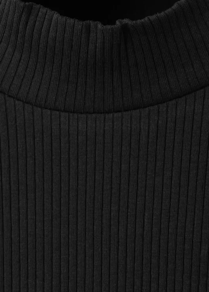 Žebrované tričko s dlouhým rukávem Žebrované tričko s dlouhým rukávem