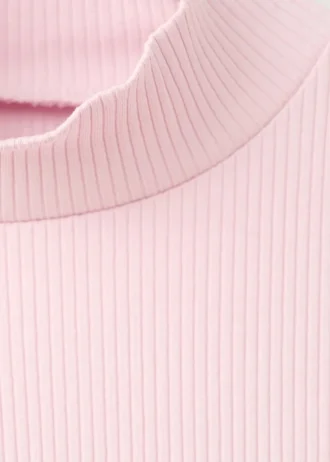 Žebrované tričko s dlouhým rukávem