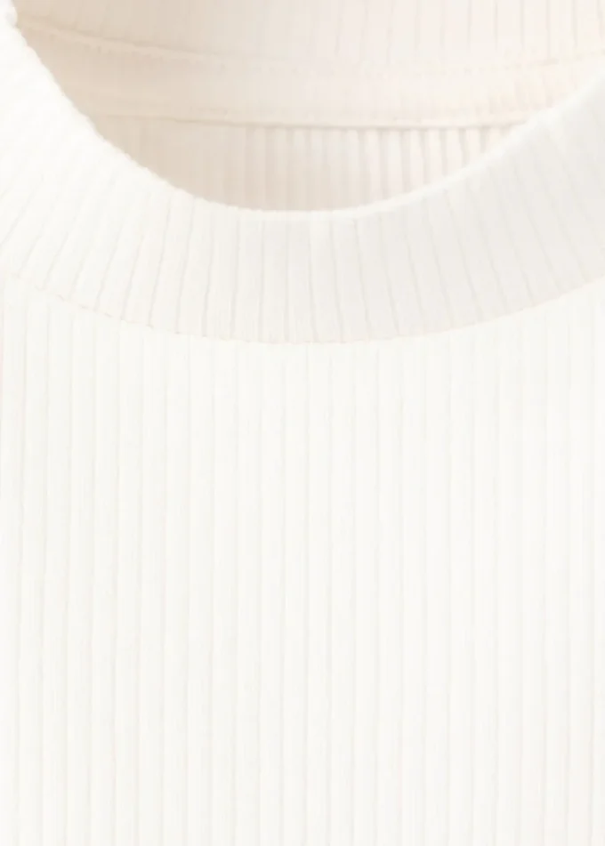 Žebrované tričko s dlouhým rukávem Žebrované tričko s dlouhým rukávem