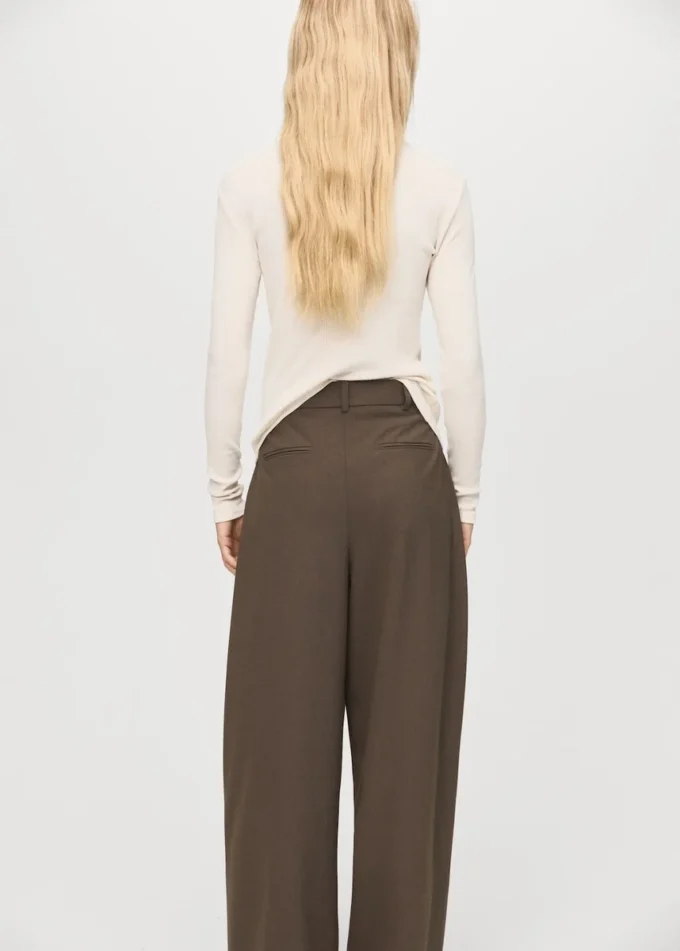 Žebrované tričko s dlouhým rukávem Žebrované tričko s dlouhým rukávem