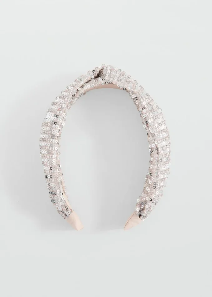 Čelenka s třpytivými flitry