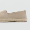 Espadrilky z jutového semiše Espadrilky z jutového semiše