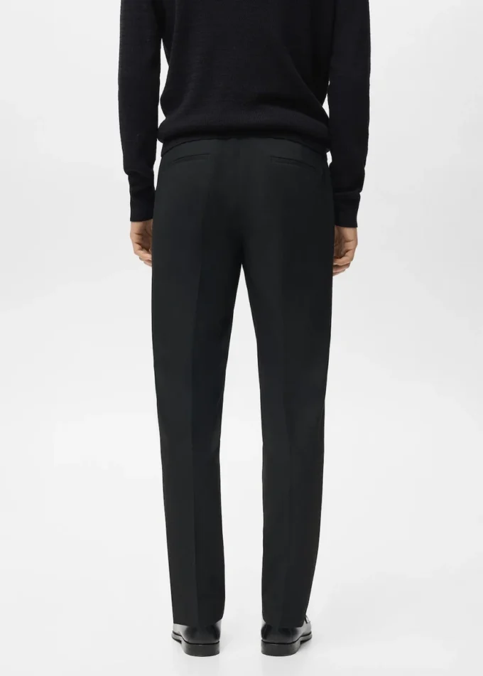 Flanelové kalhoty slim fit Flanelové kalhoty slim fit