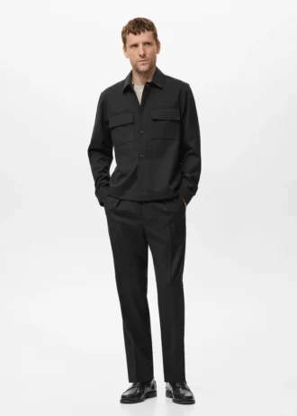 Flanelová košile s kapsami