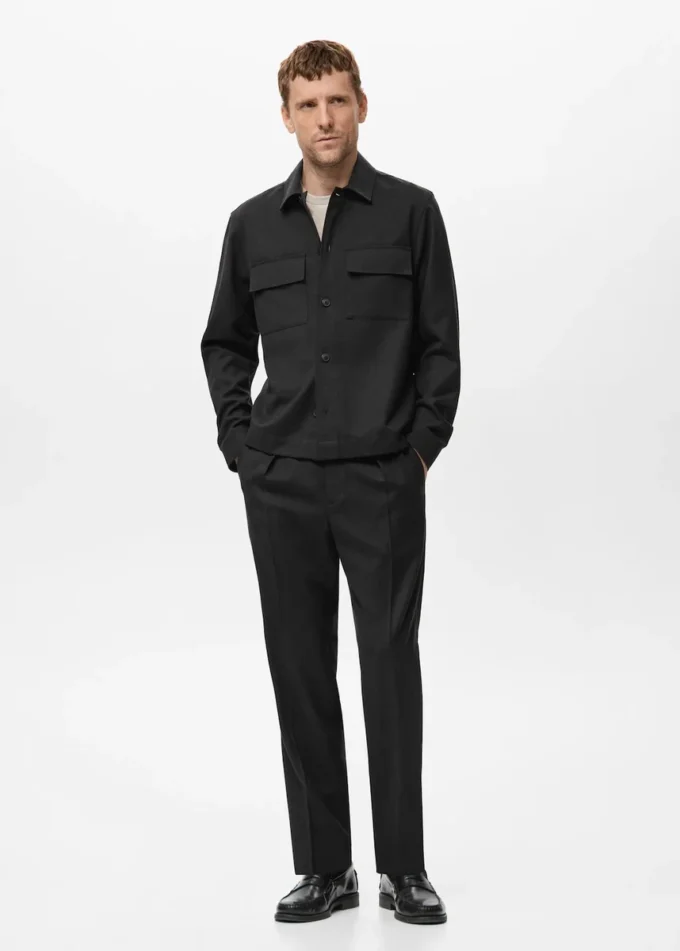 Flanelová košile s kapsami Flanelová košile s kapsami