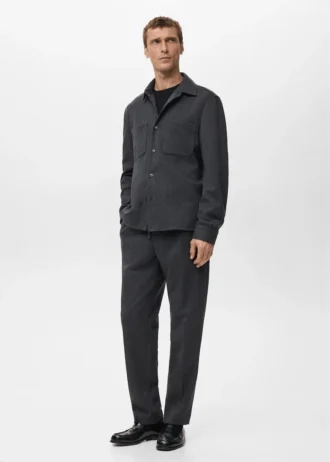 Flanelová košile s kapsami