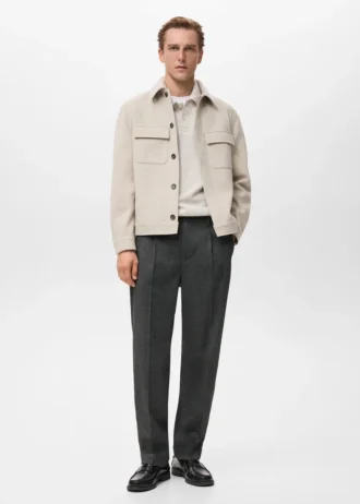 Flanelová košile s kapsami