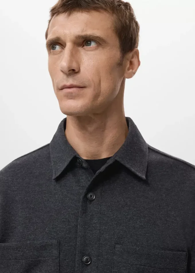 Flanelová košile s kapsami Flanelová košile s kapsami