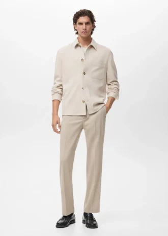 Flanelová košile s pravidelným střihem