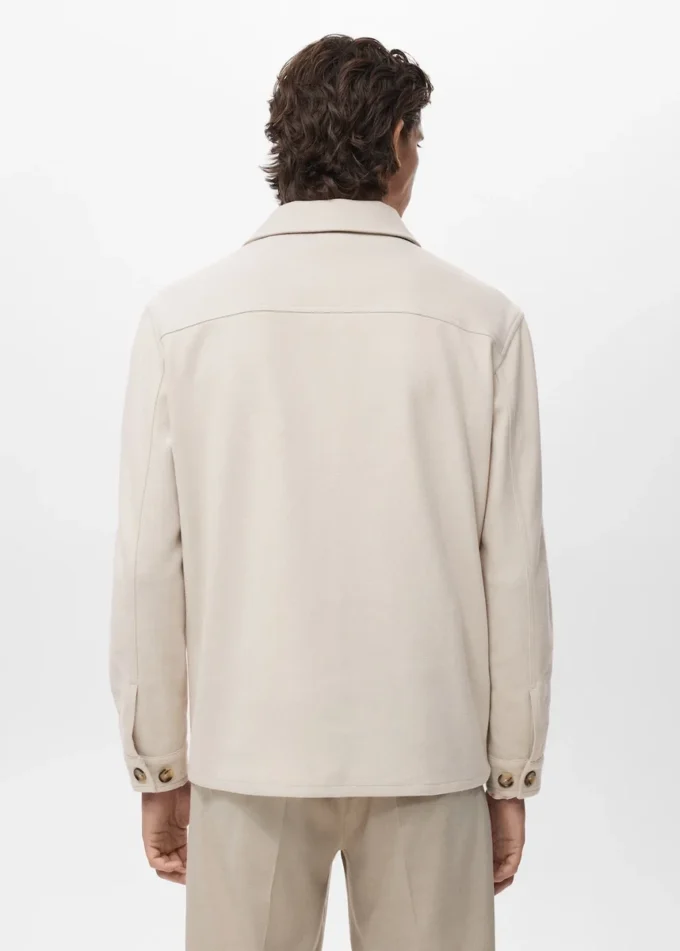 Flanelová košile s pravidelným střihem Flanelová košile s pravidelným střihem