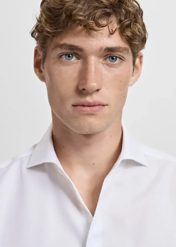 Formální košile ze 100% bavlny, slim fit Formální košile ze 100% bavlny, slim fit