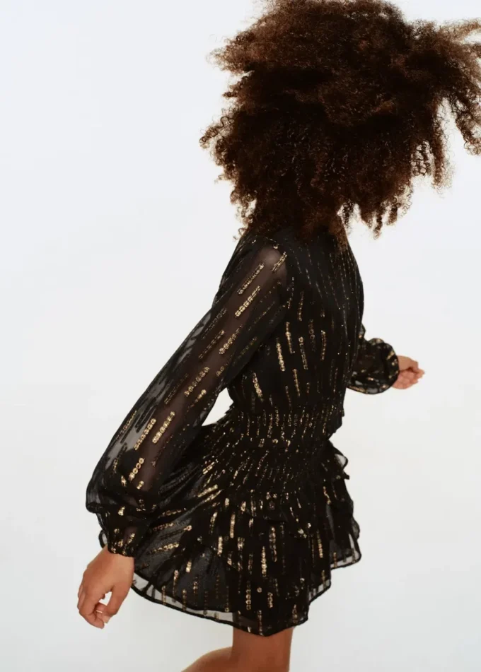 Halenka s lurexovými detaily Halenka s lurexovými detaily