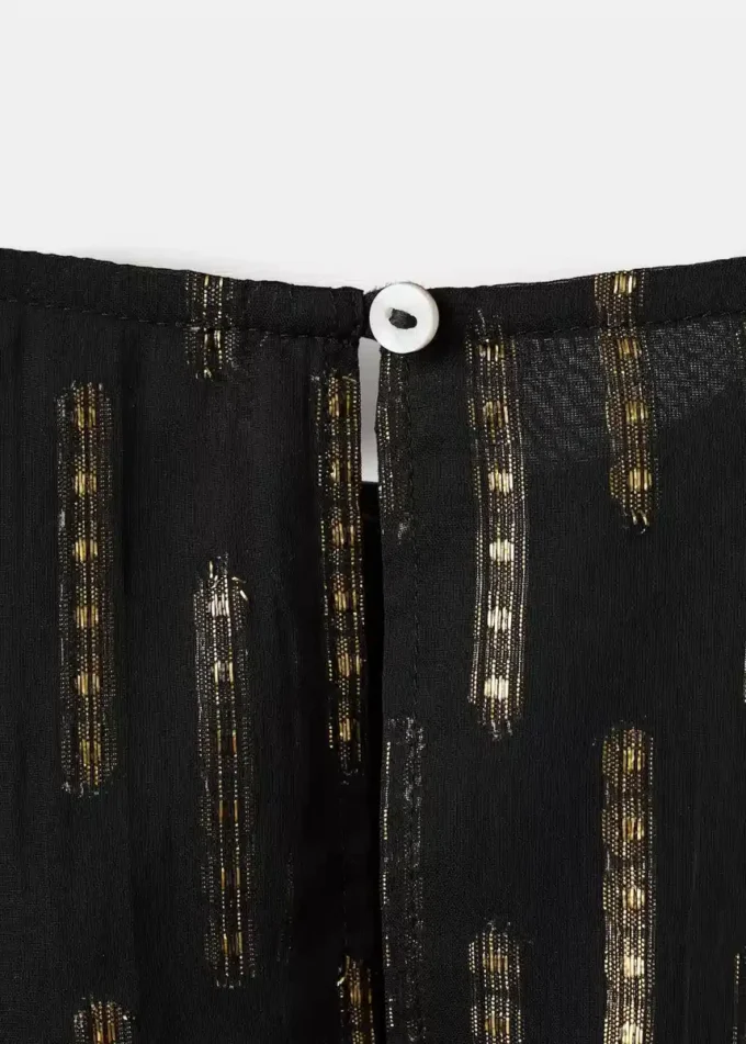 Halenka s lurexovými detaily Halenka s lurexovými detaily