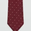 Hedvábná kravata s puntíky Hedvábná kravata s puntíky