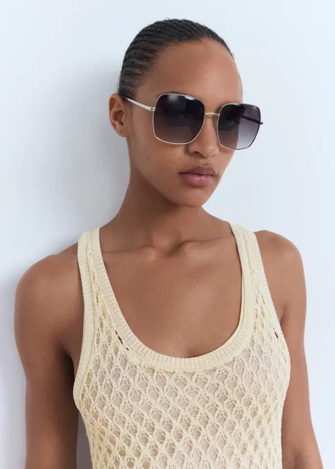 Háčkované dlouhé šaty Háčkované dlouhé šaty