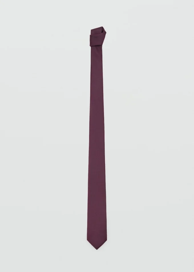 Hladká kravata s mikrostrukturou