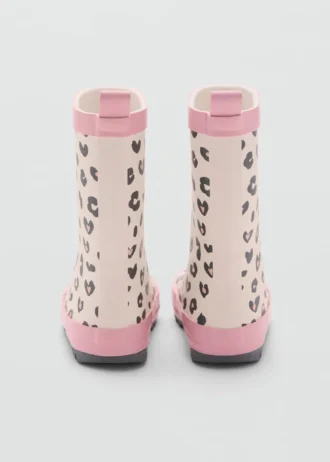 Holínky s leopardím potiskem