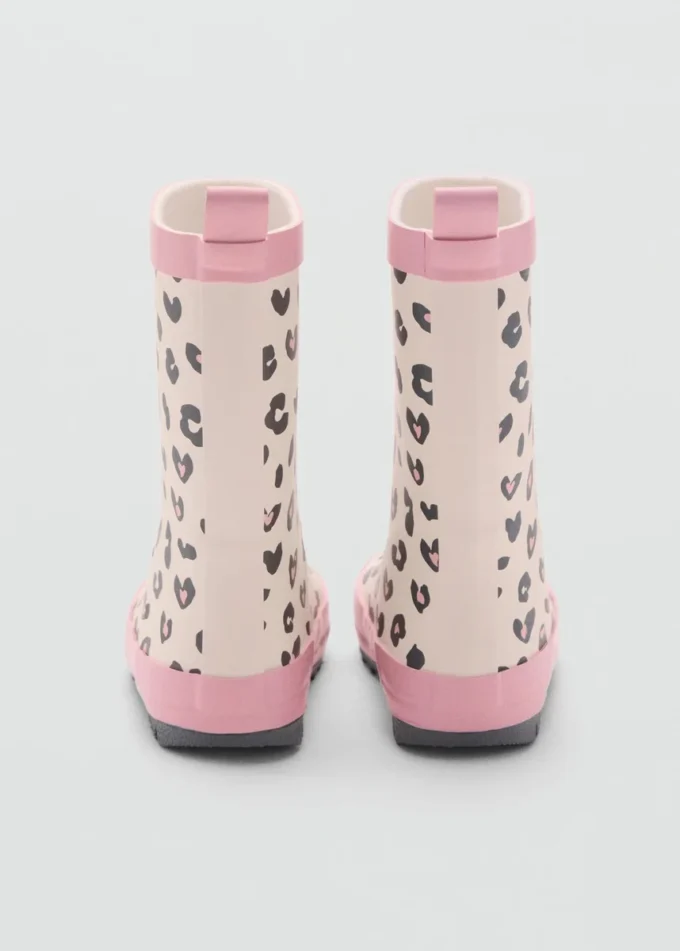 Holínky s leopardím potiskem Holínky s leopardím potiskem