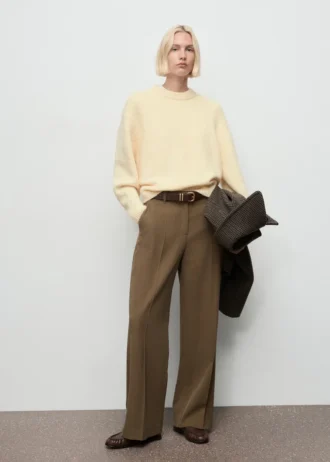 Hrubý pletený svetr