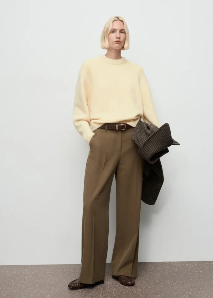 Hrubý pletený svetr Hrubý pletený svetr