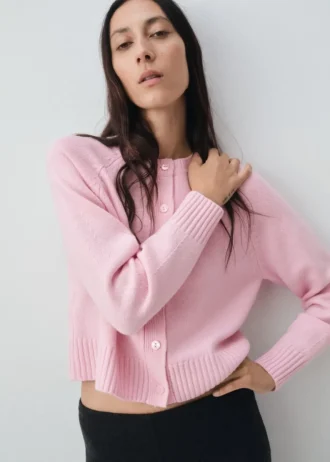 Hrubý pletený svetr z vlněné směsi