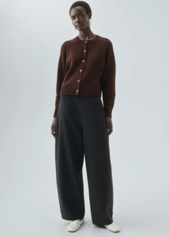 Hrubý pletený svetr z vlněné směsi