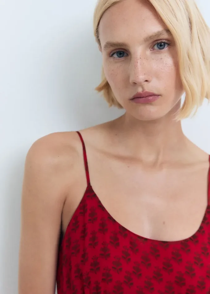 Šifonové šaty s květinovým potiskem Šifonové šaty s květinovým potiskem