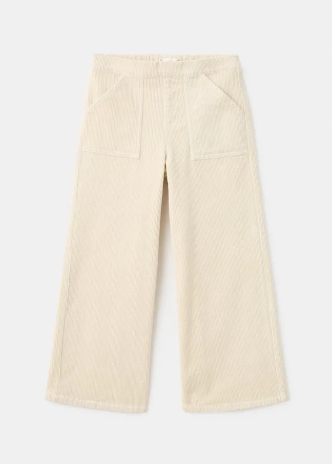 Široké manšestrové kalhoty Široké manšestrové kalhoty