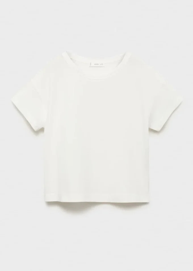 Jednobarevné bavlněné tričko Jednobarevné bavlněné tričko