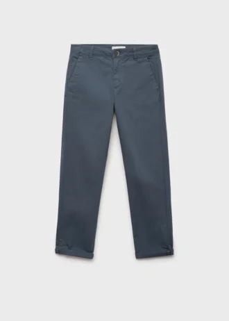 Jednobarevné chino kalhoty