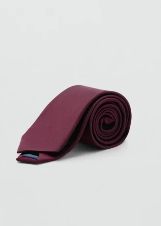 Jednobarevná hedvábná kravata