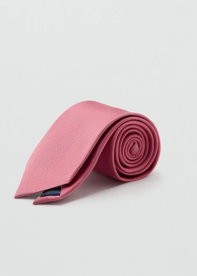 Jednobarevná hedvábná kravata Jednobarevná hedvábná kravata