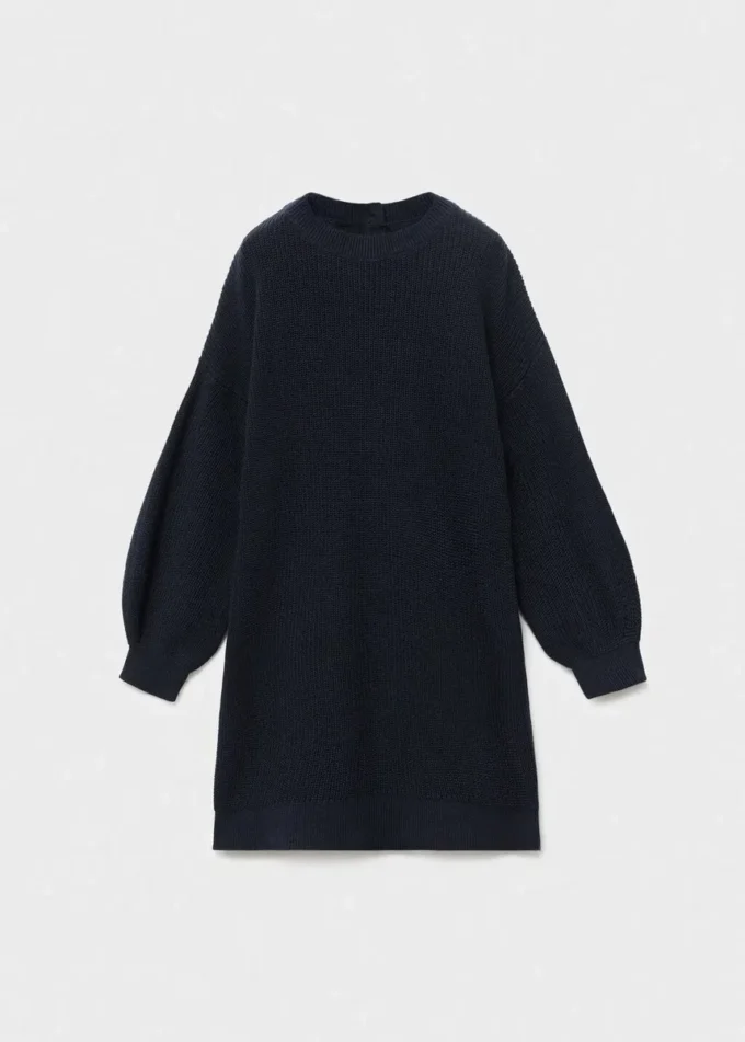 Jednobarevné pletené šaty Jednobarevné pletené šaty