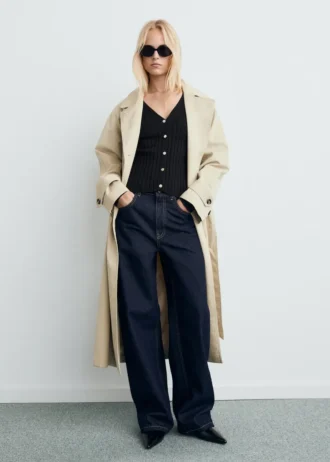 Jemně žebrovaný svetr