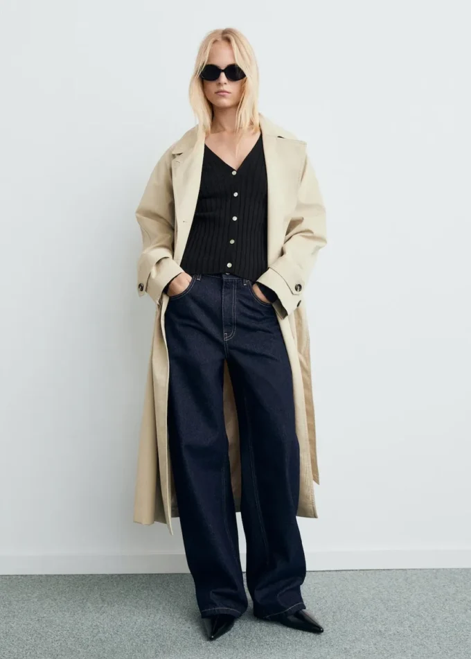 Jemně žebrovaný svetr Jemně žebrovaný svetr