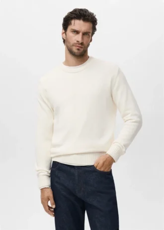 Jemně pletený svetr