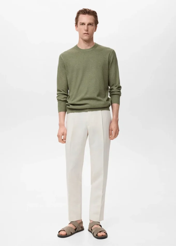 Jemně pletený svetr Jemně pletený svetr