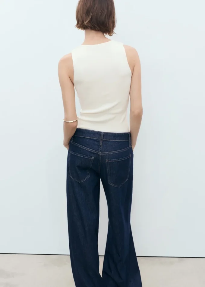 Jemně pletený top Jemně pletený top