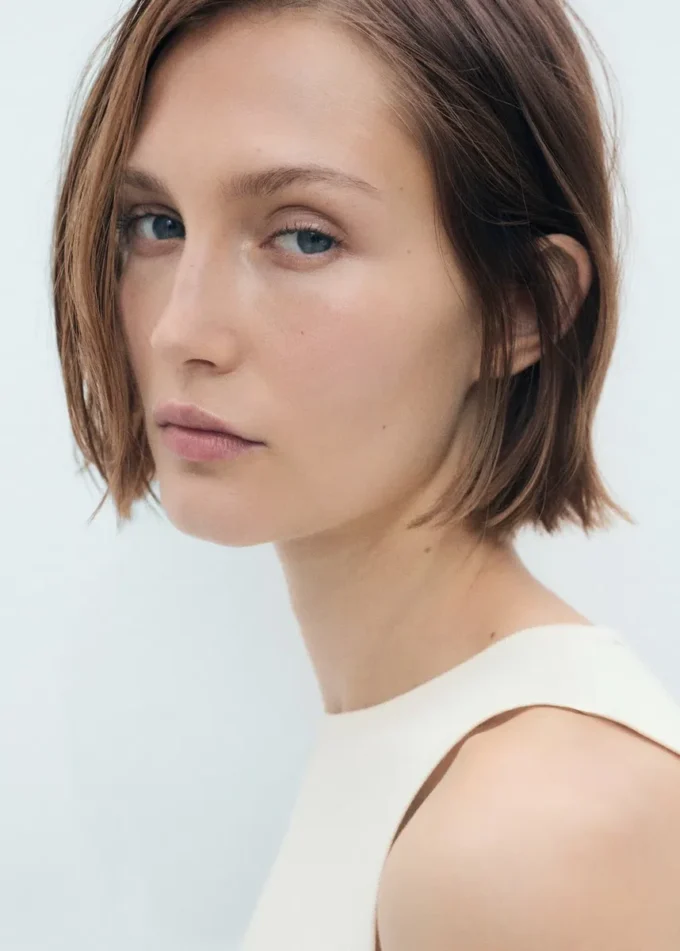 Jemně pletený top Jemně pletený top