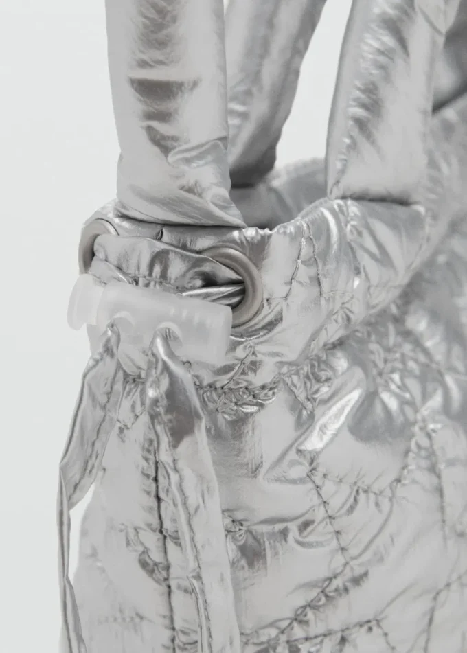 Kabelka s hvězdami v metalické barvě Kabelka s hvězdami v metalické barvě