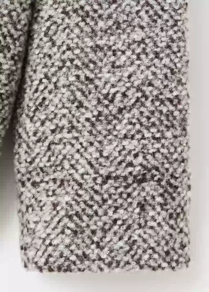 Kabát z melírované směsi vlny Kabát z melírované směsi vlny