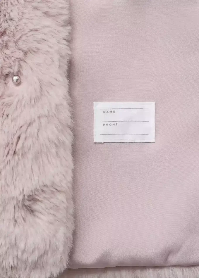 Kabát z umělé kožešiny Kabát z umělé kožešiny