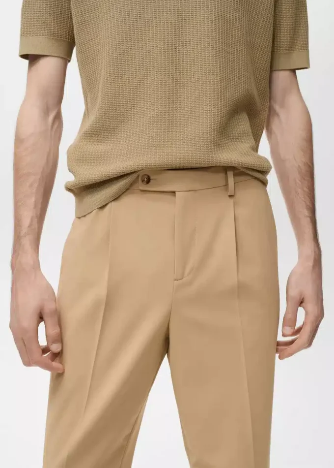 Kalhoty Boston s pravidelným střihem Kalhoty Boston s pravidelným střihem