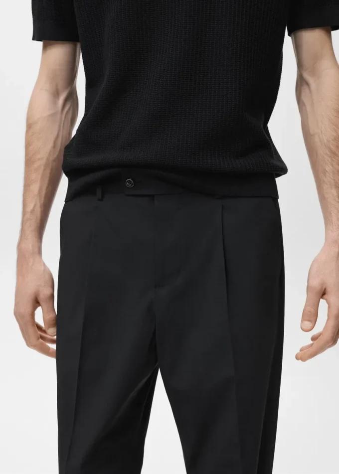 Kalhoty Boston s pravidelným střihem Kalhoty Boston s pravidelným střihem