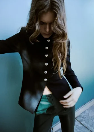 Kalhoty z umělé kůže