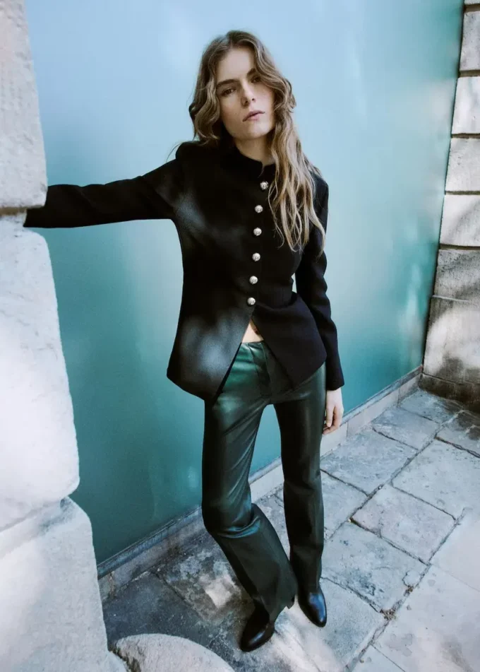 Kalhoty z umělé kůže Kalhoty z umělé kůže