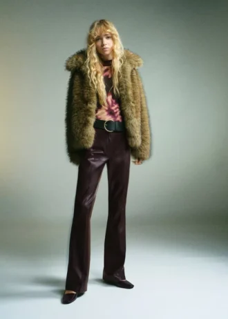 Kalhoty z umělé kůže