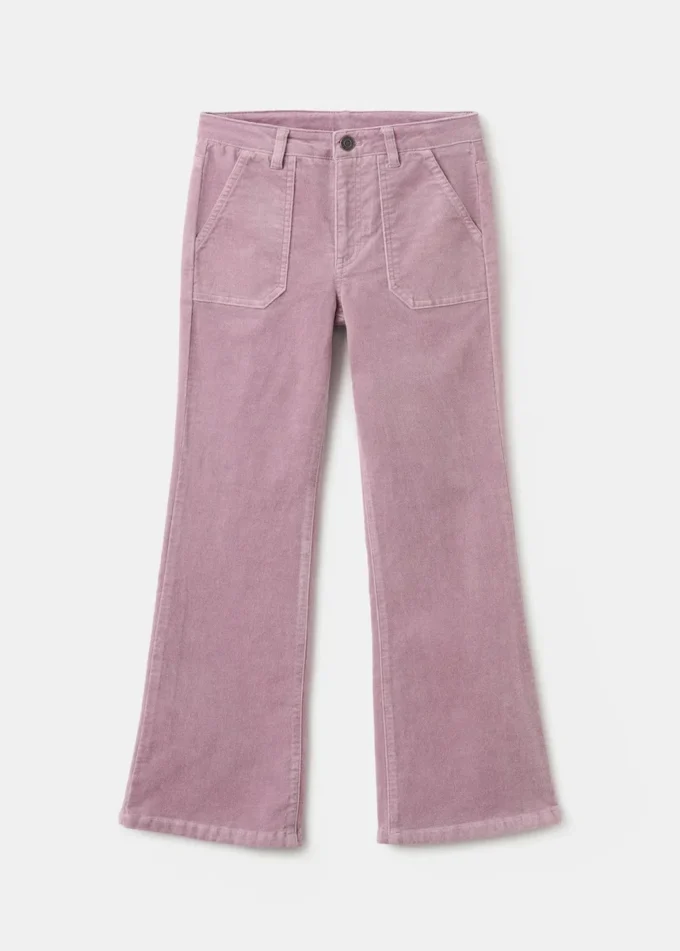 Kalhoty z umělého sametu Kalhoty z umělého sametu